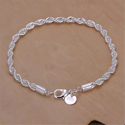 High Quality Fine 925 Sterling Silver Necklace
